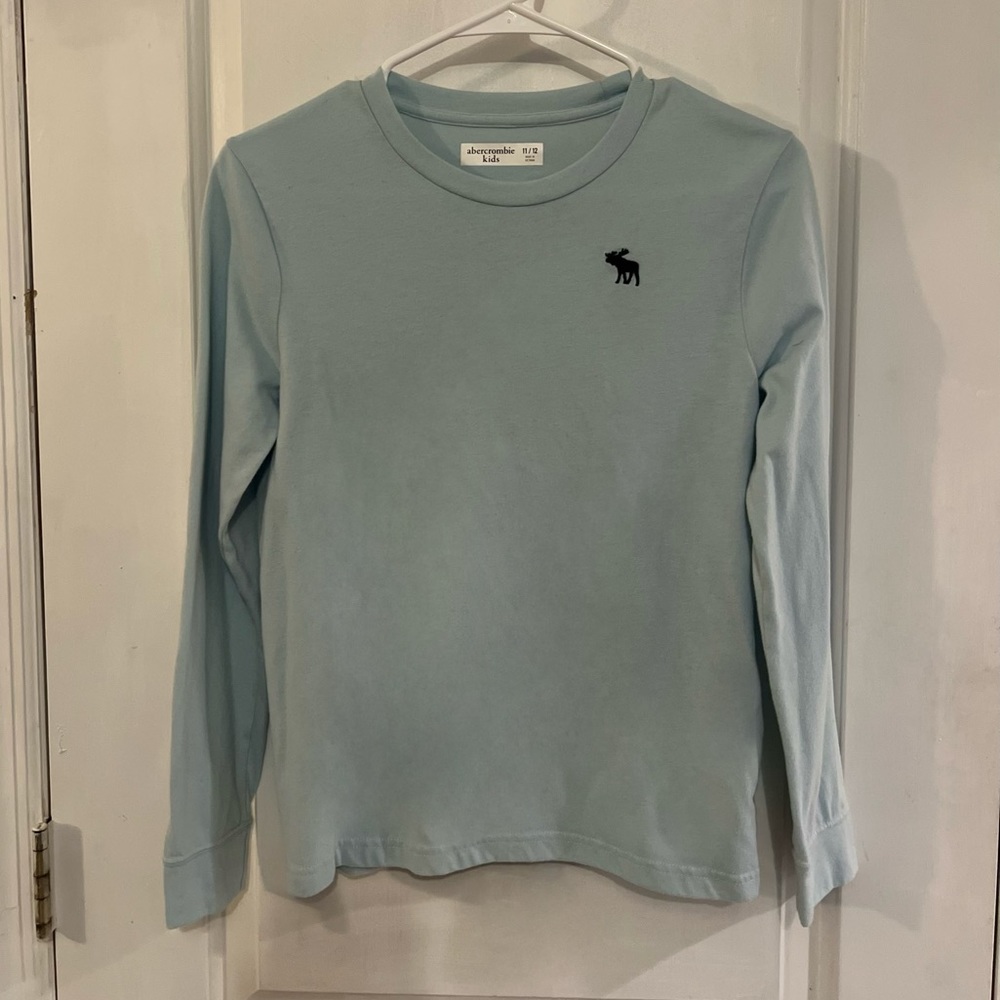 Boys Abercrombie Essential Icon Long Sleeve Tee